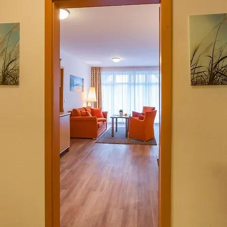 Am Weststrand Apartmenthaus Waldeck * Kuehlungsborn